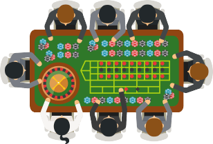 roulette table